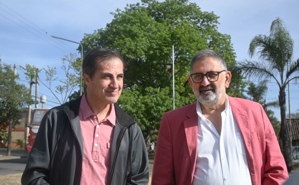 Inauguraron Sistema De Alumbrado Led En La Calle Monteagudo Del Barrio