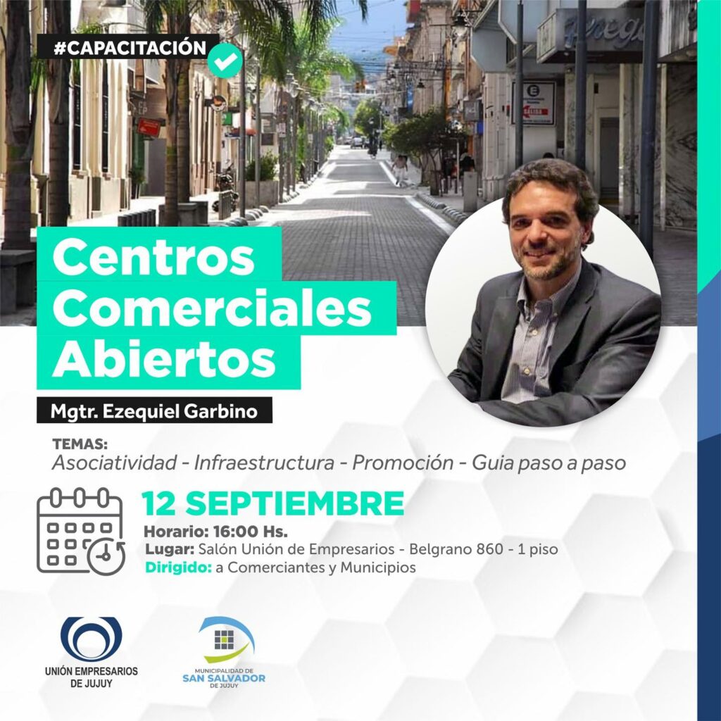 Invitan A Una Capacitaci N Gratuita Sobre Centros Comerciales Abiertos